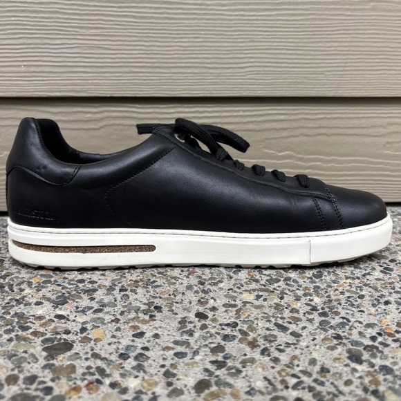 Birkenstock Bend Low Men's Black Leather Sneakers Shoes EU 46 US 13 1017721 - Picture 2 of 10